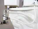 Bidet T-Valve for Skirted Toilets