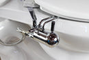 GoBidet 2003C Chrome Bidet Attachment (For 1 and 2 Piece Toilets)